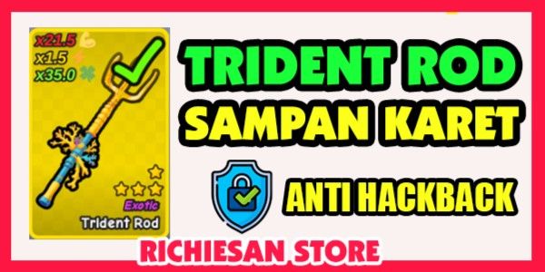 Starter Akun Go Fishing Trident Rod (Baca Deskripsi)