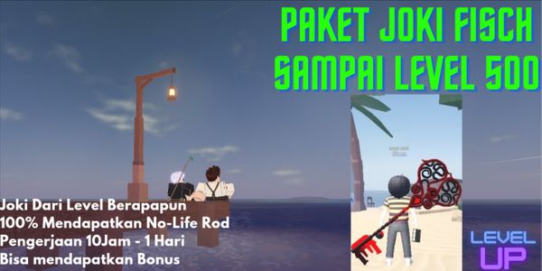 Joki No-Life Rod Level 500