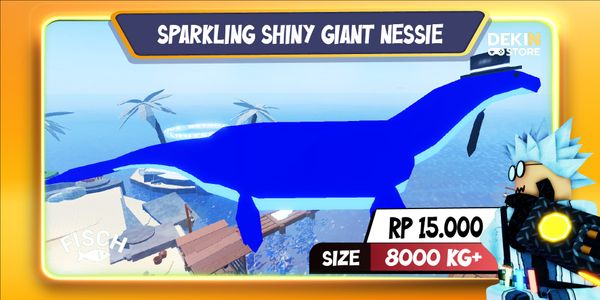 Sparkling Shiny Giant Nessie (8000 Kg+)