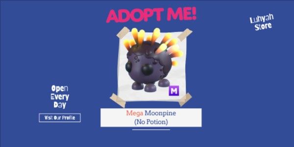 Mega Moonpine (No Potion) Adopt Me