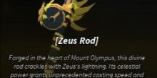 ZEUS ROD ( READ DESCRIPTION )