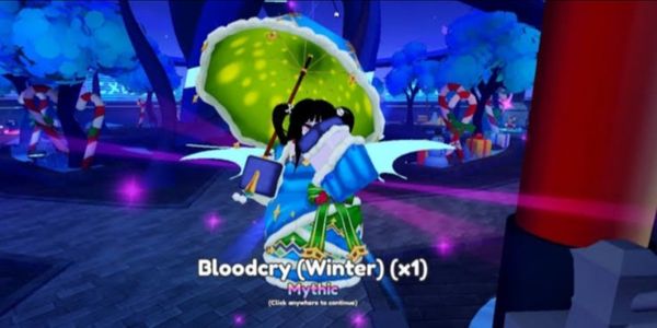 Skin Bloodcry (Winter) | Anime Adventure