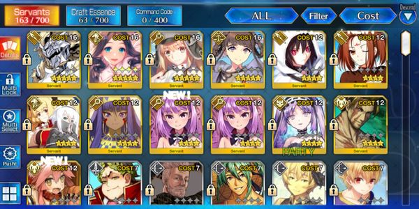 Buy Account FGO NA Starter 4 SSR Altria Lancer, Davinci Rider, Castoria ...