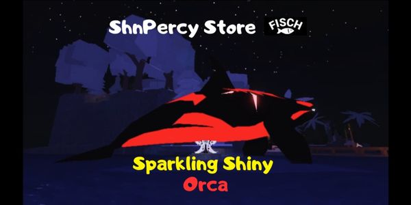 Sparkling Shiny Orca - Fisch