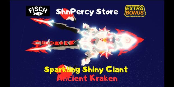 Sparkling Shiny Giant Ancient Kraken - Fisch