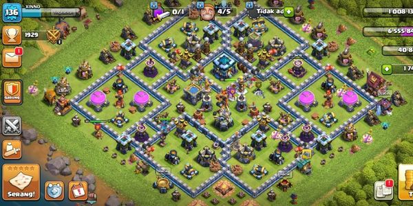 Clash Of Clash TH 13 Semi Max Cheap and Cheerful GG Account