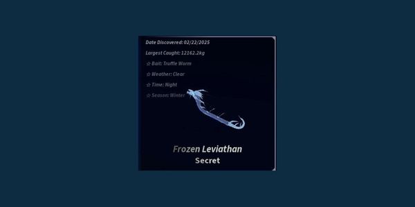 Secret Frozen Leviathan | Secret FISCH