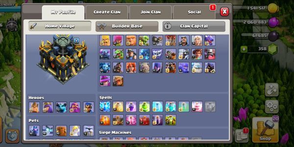 TH17 SULTAN MAXED STRONG DEFENSE HERO TROOPS READY FOR WAR