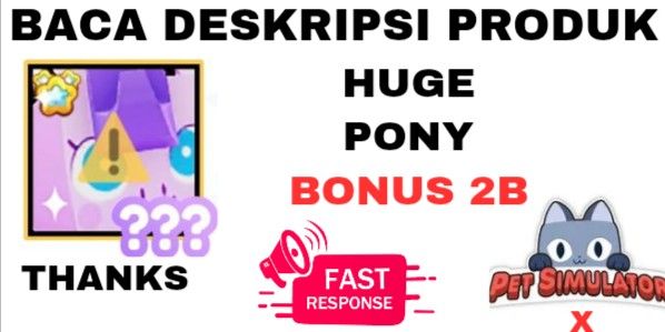 HUGE PONY - TRANSFERRED