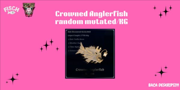 CROWNED ANGLERFISH - FISCH