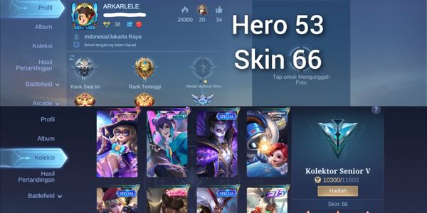 Mobile Legends Sultan account, Epic Limited Skin