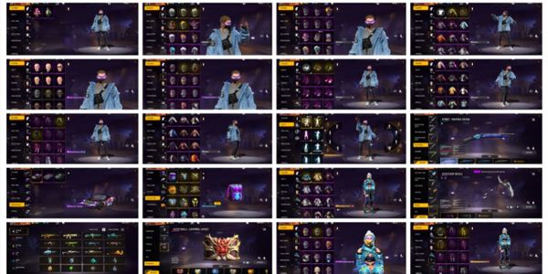 Buy Account akun ff murah scar golden strike Paradise sg2 mamba