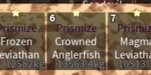 Paket Mariana Veil (Magma Leviathan, Frozen Leviathan, Angler Crown)