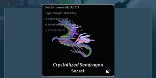 CRYSTALIZED SEADRAGON