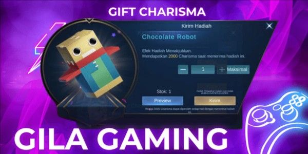 Gift Charisma Chocolate Robot