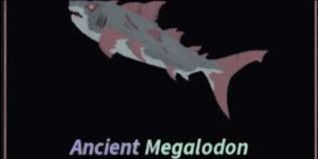 Ancient Megalodon - Fisch