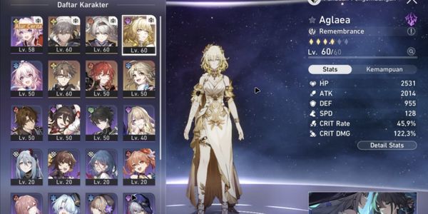 [2 Limit] [5 B5] Server Asia (Aglaea, Firefly | Welt, Himeko, Yanqing) LT 49