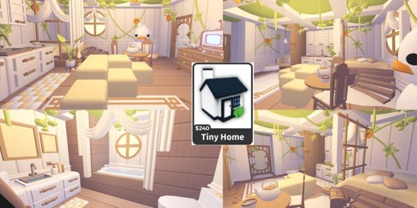 Cute Garden Tiny House Adopt Me House