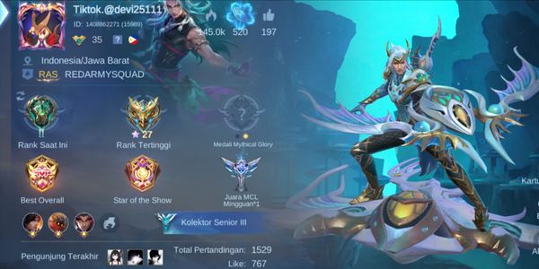 CHEAP ML ACCOUNT SAFE 100% ANTI HACKBACK MANY COOL SULTAN SKIN
