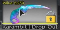 Karambit Drop OUT (COUNTER BLOX)