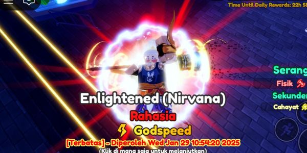 Enlightened (Nirvana)  stats S- ~ S ~ A+