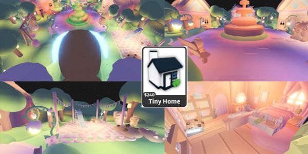 "Cute Mini Town Glitch Tiny House Adopt Me"