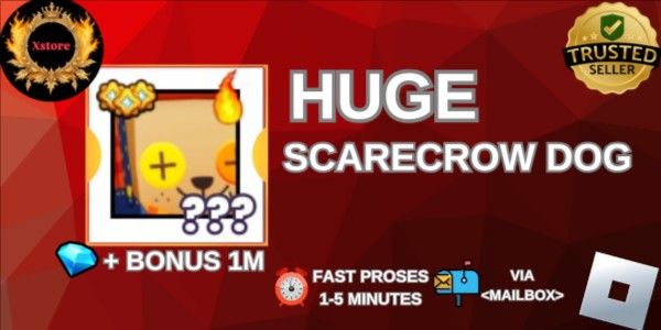 Huge Scarecrow Dog
