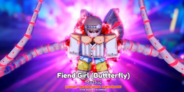 Fiend Girl (Butterfly) evo | Anime Adventures | RBL