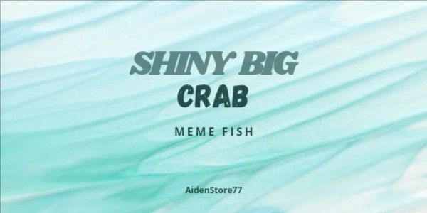 Shiny Big Crab