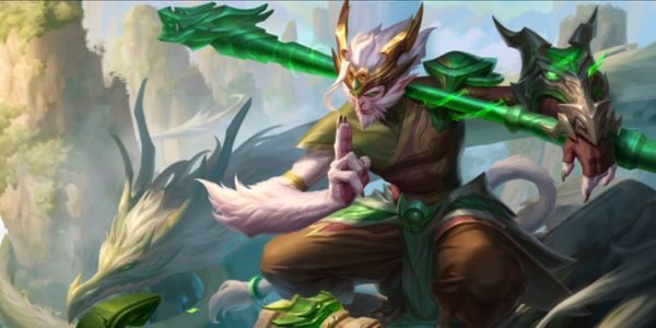Jade Dragon Wukong, Dragon Lantern Thresh, El Tigre Braum, Ice Drake Shyvana. Lv 15