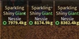 Sparkling Shiny Giant Nessie