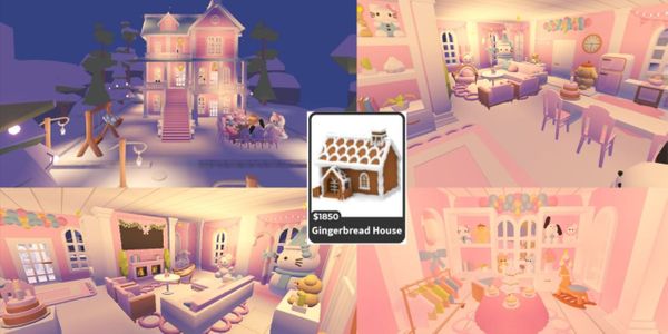 Sanrio Character Gingerbread House Adopt Me