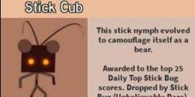 Stick Cub + wavy festive hive skin