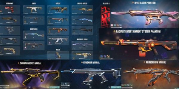 Compte VALORANT [EU] - 18 Skins : Kuronami Vandal & Mystbloom Phantom