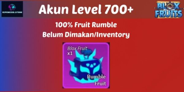 Level 1000 Account + 100% Rumble Not Consumed