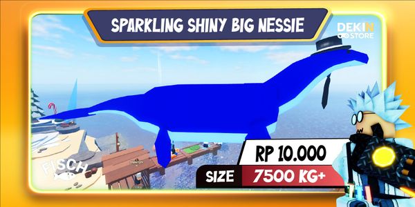 Sparkling Shiny Big Nessie (7500 Kg+)