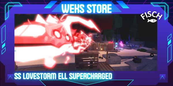 SPARKLING SHINY LOVESTORM EEL SUPERCHARGED - FISCH