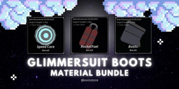 Glimmersuit Boots - Material | Speed Boots | Fish