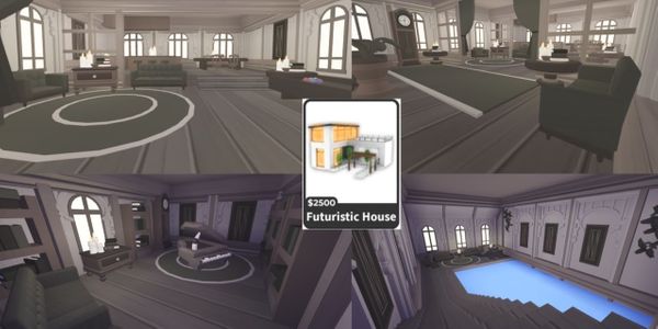 "Futuristic House Old Vintage Adopt Me House"