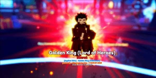 Golden King ( Gilgamesh ) Evo SSS RNG
