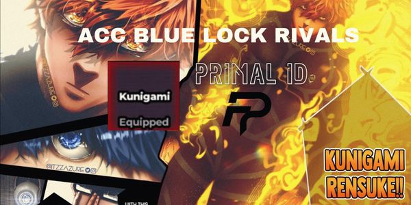 Akun Blue Lock Rivals - Kunigami Style