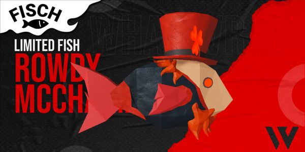Rowdy McCharm - Red Lucky Fish (Limited)