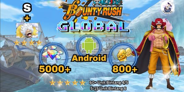 Account Starter One Piece Bounty Rush Android - S Ex Luffy Nika