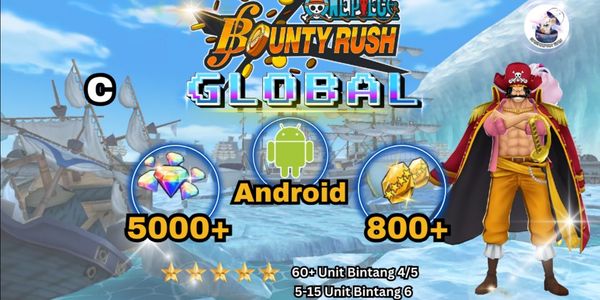 Account Starter One Piece Bounty Rush Android - C