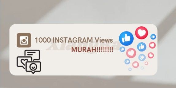 1000 views instagram MURAH