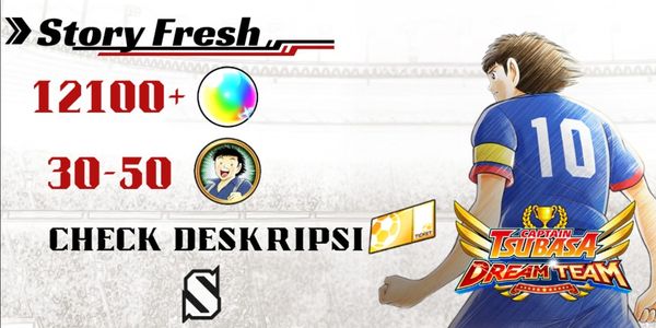 Account Starter Captain Tsubasa Dream Team - S