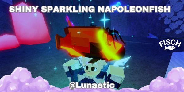 Shiny Sparkling Napoleonfish [Travis Scott Fish]