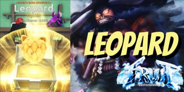 Starter Account Fruit BattleGrounds - Leopard