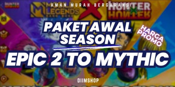 Paket Rank Epic 2-Mythic 1