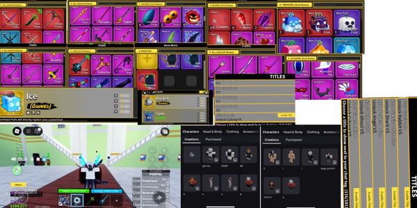 Buy Account ACCOUNT BLOX FRUIT | DARKBLADE PERM ICE PERM ROCKET ...